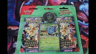 Thumbnail: Pokemon Pack Opening Ascended Heroes Erica's Coin Blister