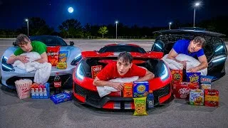 Thumbnail: Living In Our Supercars For 24 HOURS!