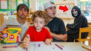 Thumbnail: The BOOGEYMAN Showed Up At My Baby’s SCHOOL!