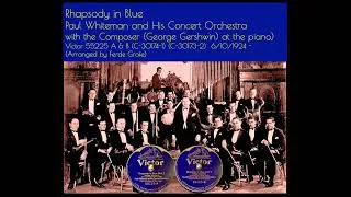 Thumbnail: Rhapsody In Blue 1924 Performance - Paul Whiteman and His Concert Orchestra - George Gershwin, piano