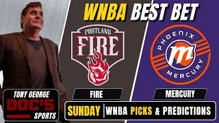Thumbnail: WNBA Pick - Portland Fire vs Phoenix Mercury Prediction, 8/16/2026 Best Bets, Odds & Betting Tips