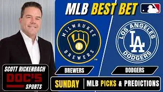 Thumbnail: Brewers vs Dodgers 8/16/26 MLB Best Bet Picks and Predictions  Sunday MLB Best Bets Scott Rickenbach
