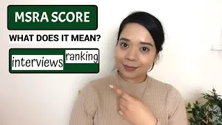Thumbnail: What does your MSRA score mean?