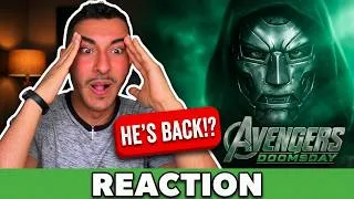 Thumbnail: RDJ Returns as DOCTOR DOOM?! | Avengers Doomsday Reaction