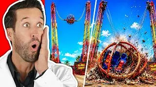 Thumbnail: ER Doctor REACTS to Insane Theme Park Ride Injuries #2