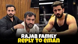 Thumbnail: Rajab Butt Reply To Eman Bhabi 😱