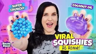 Thumbnail: Making More VIRAL Squishies! Wax Cracking, Super Crunchy, & Coconut Oil!