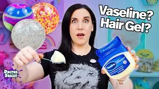 Thumbnail: Making The Most VIRAL Squishies! Vaseline? Coconut Oil? Hair Gel??