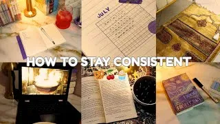 Thumbnail: I Left My Habits So Many Times 🥀 | Here Is What Finally Made Me Consistent 🧁✨