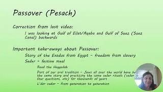 Thumbnail: Dodah Levanah - Jewish Studies Crash Course Lesson 3