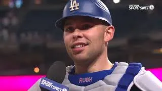 Thumbnail: Dalton Rushing Reacts to Excellent Performance, Dodgers Series Win Over Phillies!