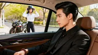 Thumbnail: A girl crashed into a young man on her motorcycle—then removed her helmet and stunned him!