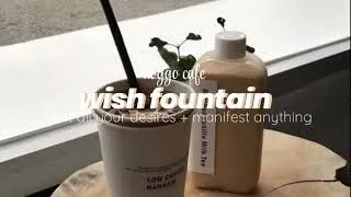Thumbnail: wish fountain • wish granter + manifest anything | subliminal