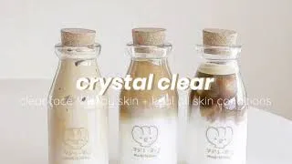 Thumbnail: crystal clear • clear face & body skin + heal all skin conditions | subliminal