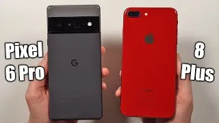 Thumbnail: Google Pixel 6 Pro vs iPhone 8 Plus 🔥 Speed Test
