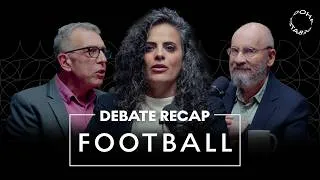 Thumbnail: DEBATE RECAP: Does football bring out the best and worst in people?