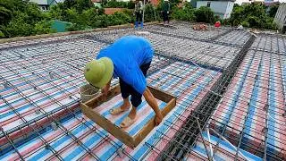 Thumbnail: Part 5: Step-by-Step House Construction: Formwork & Rebar Installation for Concrete Floor Slab