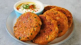 Thumbnail: High protein tofu and chickpea patties!! The best chickpea recipe ever!