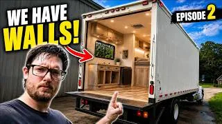 Thumbnail: THIS BOX TRUCK RV BUILD IS GETTING SERIOUS!