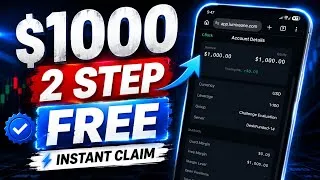 Thumbnail: FREE $1000 2 Step Trading Account | Instant Claim Guide & Full Registration Process (Limited Offer)