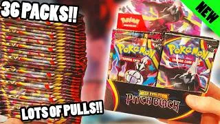 Thumbnail: Opening the NEW Pokemon Pitch Black Booster Box!