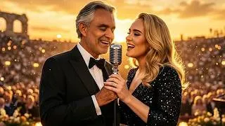 Thumbnail: Andrea Bocelli & Adele - Divine Harmony 🔥 | Best Cinematic Opera Pop Songs All Time 2026