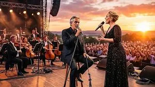 Thumbnail: Andrea Bocelli & Adele - Velvet Crescendo 🔥 | Best Cinematic Opera Pop Songs All Time 2026