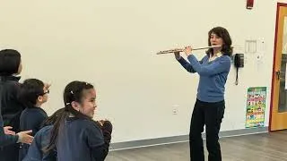 Thumbnail: Mimi Stillman workshop with students at Chinatown Learning Center