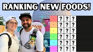 Thumbnail: EPCOT Food & Wine Festival 2026 | We Tried 20+ NEW Foods! Full Review & Rankings