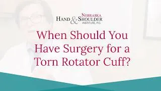 Thumbnail: When Should You Have Surgery for a Torn Rotator Cuff?