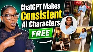 Thumbnail: ChatGPT Creates Consistent AI Characters Better than Flow AI (FREE)