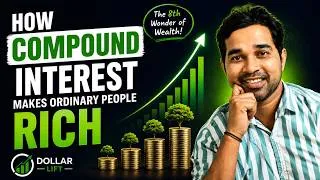 Thumbnail: How Compound Interest Makes Ordinary People Rich (Explained Simply)
