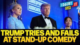 Thumbnail: Donald Trump Hears NOTHING BUT CRICKETS at White House Correspondents’ Dinner!