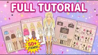 Thumbnail: DIY kids craft Paper Dollhouse DIY Dress Up Outfit Ideas | Tutorial for Paper Dolls Step by Step 