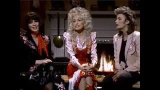 Thumbnail: Trio - Dolly Parton, Emmylou Harris, & Linda Ronstadt -  Hobo's Meditation (Dolly TV Series 1987)