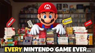 Thumbnail: How Much Does It Cost to Buy EVERY Nintendo Game?