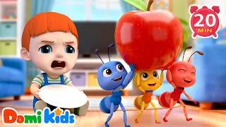 Thumbnail: Cookie-Thieving Tiny Ant Crew🍪 | Funny Bug Adventure |  Nursery Rhymes | Animal Party