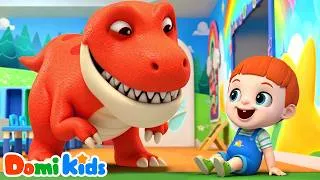 Thumbnail: Dino Is Coming![NEW] | Sing Along Kids Songs | Animal Songs, Nursery Rhymes | Animal Party