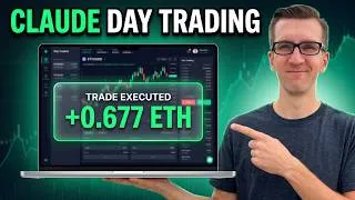 Thumbnail: Build a Day Trading Bot AI Agent with Claude (Step-by-Step)