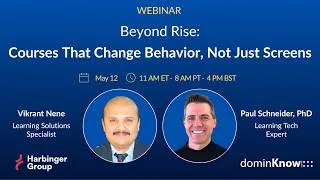 Thumbnail: Beyond Rise: Courses That Change Behavior, Not Just Screens