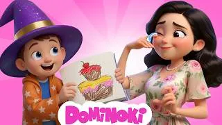 Thumbnail: 💛 Why Is My Mommy Sad Today? | Kids Songs And Nursery Rhymes | Dominoki