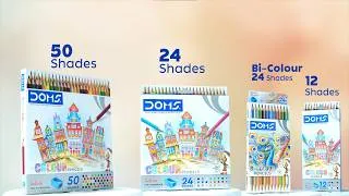 Thumbnail: DOMS Colour Pencils Range | More Shades, More Imagination #shorts