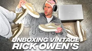 Thumbnail: Vintage Rick Owen Sneakers ( UNBOXING + On Feet Review )