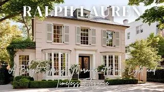 Thumbnail: A Bright Spring  Morning at Home with Ralph Lauren Home Light and Timeless Elegance