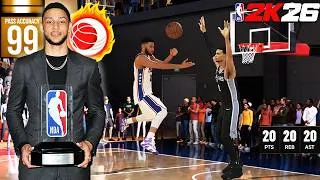 Thumbnail: This PRIME Ben Simmons Build Is a UNSTOPPABLE FORCE in NBA 2K26...