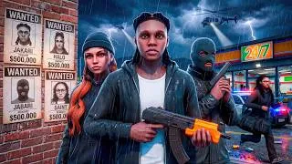 Thumbnail: My GANG Became the MOST WANTED in GTA 5 RP..