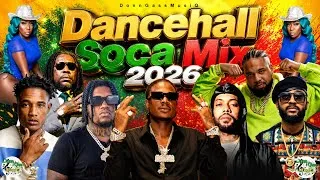Thumbnail: Dancehall Soca Mix 2026: Masicka, Squash, Skippa, Vybz Kartel, Yung Bredda, Machel Montana