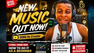 Thumbnail: 🎵 I Made This Song as a Beginner (Tutorial Coming Soon!) | DONO De Creator