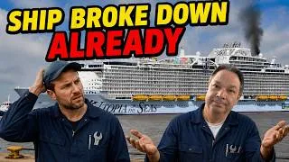 Thumbnail: BRAND NEW CRUISE SHIP BREAKS DOWN ALREADY