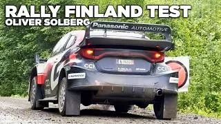 Thumbnail: TEST OLIVER SOLBERG - WRC Rally Finland 2026 - Toyota Yaris Rally1